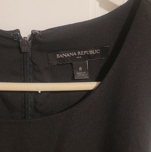 Womens Black Banana Republic Factory Dress